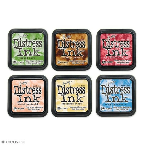 Ranger Encreur Distress Ink - 47 Couleurs 1 Ranger Encreur Distress Ink - 47 Couleurs