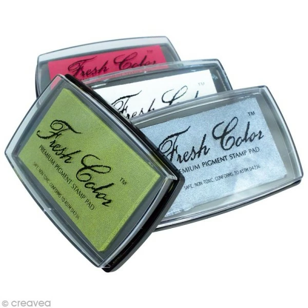 Encreur Fresh Color Pour Embossage - Rouge 2 Encreur Fresh Color Pour Embossage - Rouge – Image 2