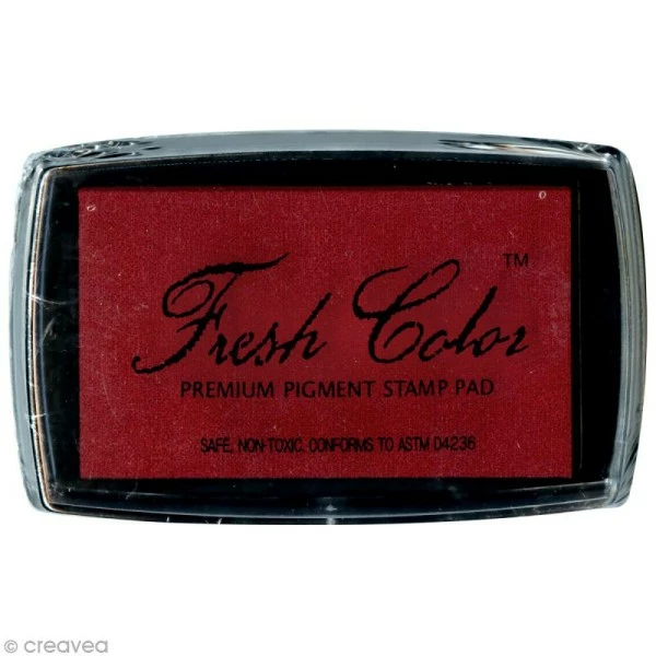 Encreur Fresh Color Pour Embossage - Rouge 1 Encreur Fresh Color Pour Embossage - Rouge