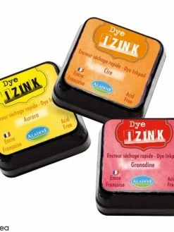 Aladine Encreur Izink Dye - 20 Coloris - 4,5 X 4,5 Cm