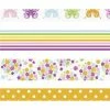 Czech Beads Exclusive Ensemble D'Auto-adhésives Bandes De Papier - Bandes, Des Papillons, Des Pois Et Des Fleurs 1.5cmx5m