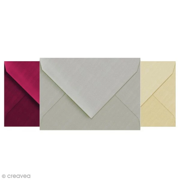 Lalo Enveloppe Doublée Vergé De France 114 X 162 - 25 Pcs 1 Lalo Enveloppe Doublée Vergé De France 114 X 162 - 25 Pcs