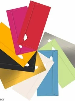 Pollen By Clairefontaine Enveloppe Pollen 110 X 220 Mm - 5 Pcs