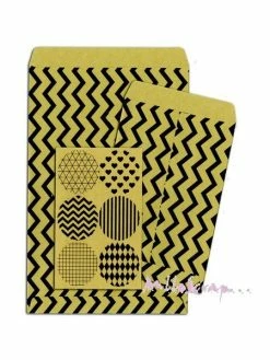 Enveloppes Papier Kraft Bo Bunny - 7 Pièces