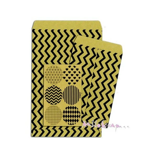 Enveloppes Papier Kraft Bo Bunny - 7 Pièces 1 Enveloppes Papier Kraft Bo Bunny - 7 Pièces