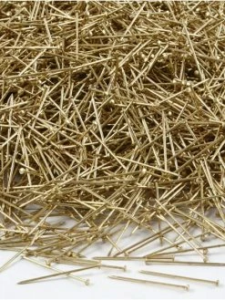 Creativ Company Epingles à Tête Dorées - Longueur 18 Mm - Environ 10000 Pcs