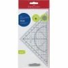 Faber-Castell Equerre Géométrique Grip - Hypoténuse : 220 Mm