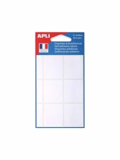 Apli Agipa Etiquette Multi-usages, 32 X 38 Mm - Blanc - Agipa