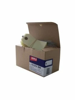 Apli Agipa Etiquettes à Suspendre - 100 X 51 Mm - Beige