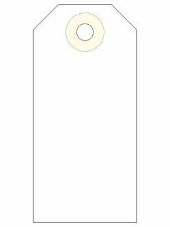 Apli Agipa Etiquettes à Suspendre - 38 X 80 Mm - Beige