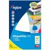 Apli Kids Etiquettes Adhésives - Blanc - 3 X 1,1 Cm - 1088 Pcs