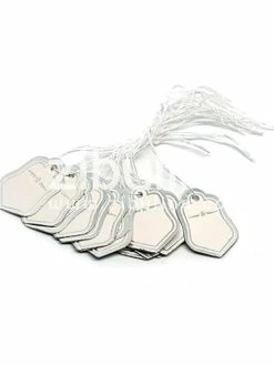 Zibuline Etiquettes Bijoutier - Ecusson Argenté