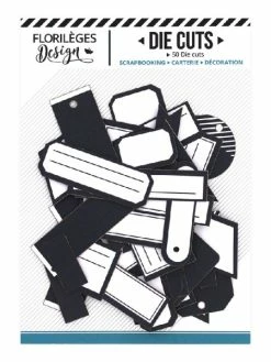 Florilèges Design Etiquettes BLEU NUIT