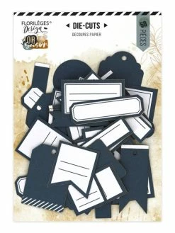 Florilèges Design Etiquettes N°21 BLEU DENIM