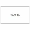 Apli Agipa Etiquettes Pour étiqueteuse - 26 X 16 Mm - Blanc
