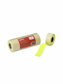 Apli Agipa Etiquettes Pour étiqueteuse - 26 X 16 Mm - Jaune