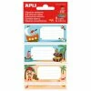 Apli Agipa Etiquettes Pour Livre "pirates" - 36 X 81 Mm