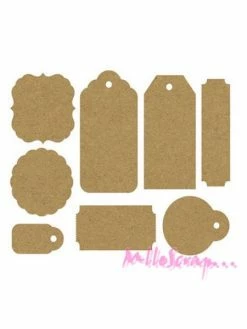 Etiquettes, Tags Kaisercraft - 24 Pièces