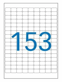 Apli Agipa Etiquettes Universelles - 22 X 16 Mm - A4 - Blanc