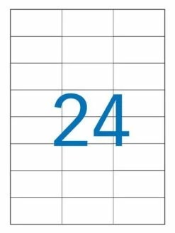 Apli Agipa Etiquettes Universelles - 70 X 37 Mm - A4 - Blanc