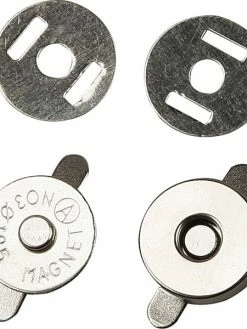 Creativ Company Fermoirs Magnétiques à Coudre - 18 Mm - 25 Pcs