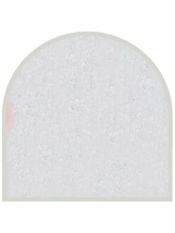 Geca Diffusion Feuille Autocollante 10x23 Cm Argent Effet Perlé