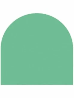 Geca Diffusion Feuille Autocollante 10x23 Cm Menthe Mat