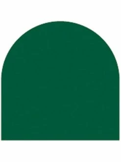 Geca Diffusion Feuille Autocollante 10x23 Cm Vert Mat