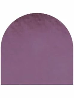 Geca Diffusion Feuille Autocollante 10x23 Cm Violet Foncé Effet Miroir
