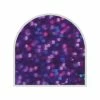 Geca Diffusion Feuille Autocollante 10x23 Cm Violet Grosses Paillettes