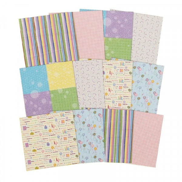 Erica Feuilles De Papier - Scrapbooking - Thème Anniversaire - 30,5 X 30,5 Cm 1 Erica Feuilles De Papier - Scrapbooking - Thème Anniversaire - 30,5 X 30,5 Cm