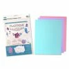 Ctop Feuilles De Plastique Magique Coloré 20 X 30 Cm 3 Planches