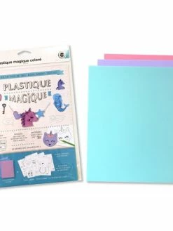 Ctop Feuilles De Plastique Magique Coloré 20 X 30 Cm 3 Planches