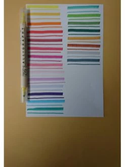 Feutre Calligraphy Zig Memory System Jaune