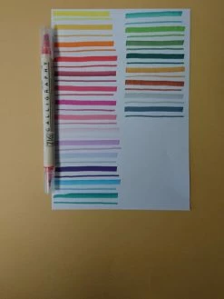 Feutre Calligraphy Zig Memory System Rouge