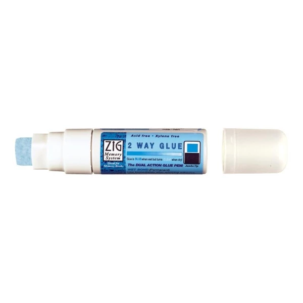 Feutre Colle Repositionnable 2 Way Glue Zig 1 Feutre Colle Repositionnable 2 Way Glue Zig