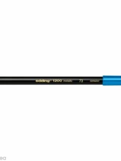 Feutre Coloriage Edding 1200 Bleu Métallisé 1-3 Mm