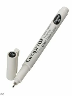 Feutre Fin à Encre Pigmentée - 0,8 Noir - Graph'it Fine Liner