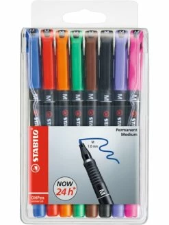 Stabilo Feutre Pour Films OHPen Universal M - Permanent - Par 8