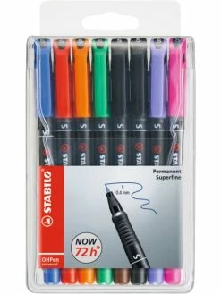 Stabilo Feutre Pour Films OHPen Universal S - Permanent - Par 8