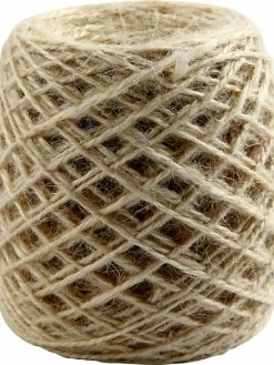 Creativ Company Ficelle De Chanvre Naturelle 1-2 Mm - Naturel - 150 M