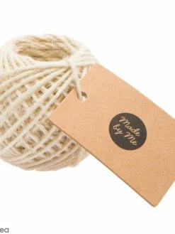 Rico Design Ficelle De Jute 3 Mm - Crème - 25 M