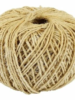 Creativ Company Ficelle De Lin Blanchie - 2 Mm - 180 M