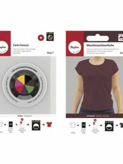 Rayher Fixateur + Colorant Textile Pour Lave-linge - Marron