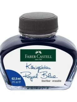 Faber-Castell Flacon D'encre - Contenu : 62,5 Ml - Bleu Roy