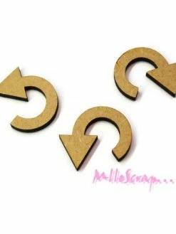 Flcèhes Bois Boanita - 3 Pièces