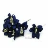 MlleScrap Fleurs Papier Lily Bleu Foncé - 5 Pièces
