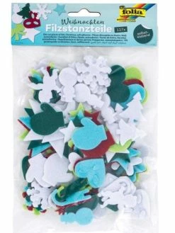 FOLIA - Pièces Prédécoupées En Feutre "Noël"