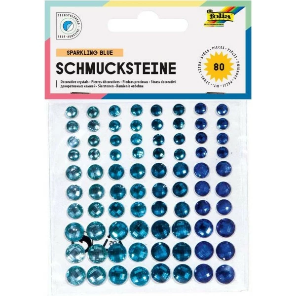 FOLIA - Pierres Décoratives "Deep Ocean", Autoadhésif 1 FOLIA - Pierres Décoratives "Deep Ocean", Autoadhésif