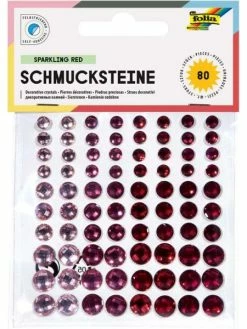 FOLIA - Pierres Décoratives "Sweet Love", Autoadhésif